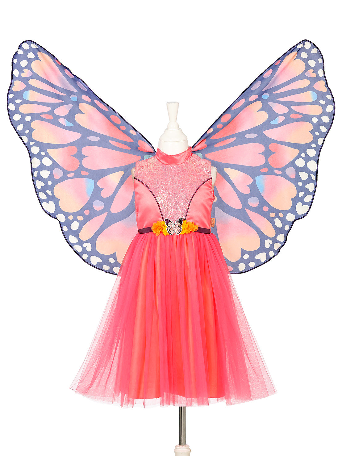Papillon dress+ wings