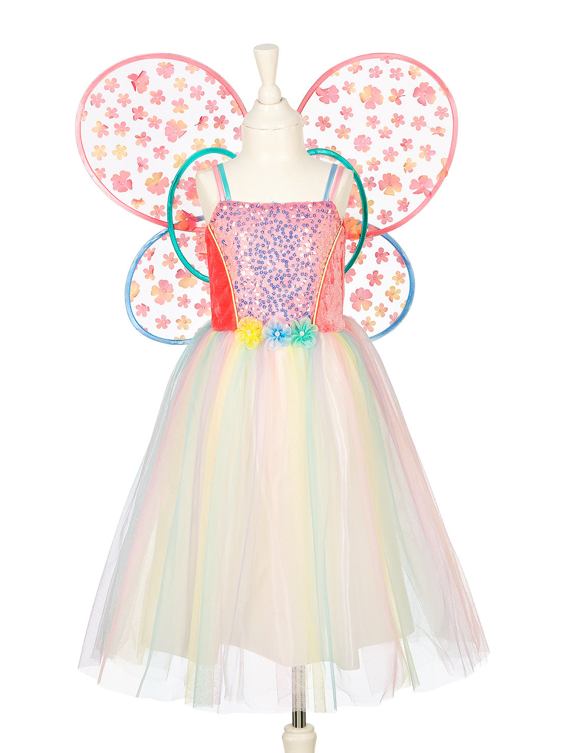 Flora dress + wings