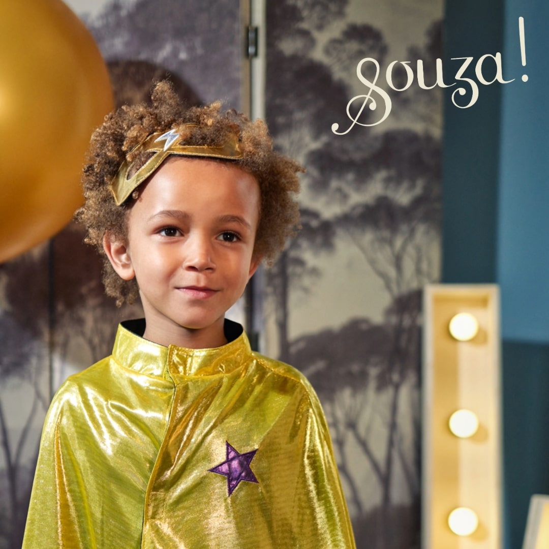 Magician-Bat reversible cape, 4-7 yrs,104-122 cm (1 pc)