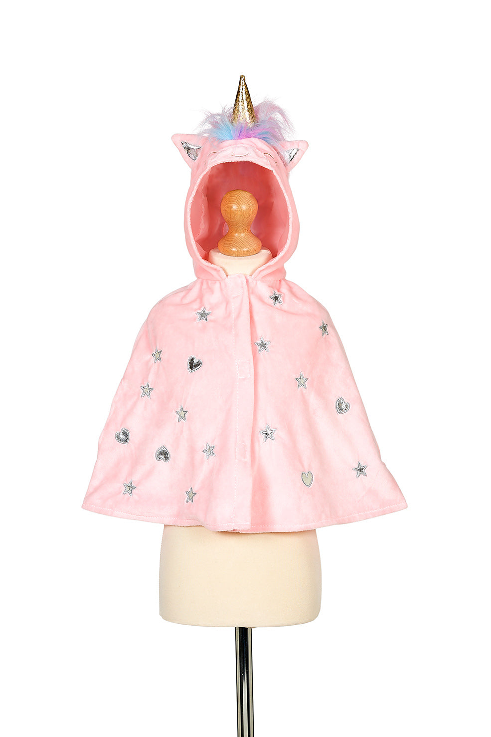 Pink unicorn-themed cape by Souza!