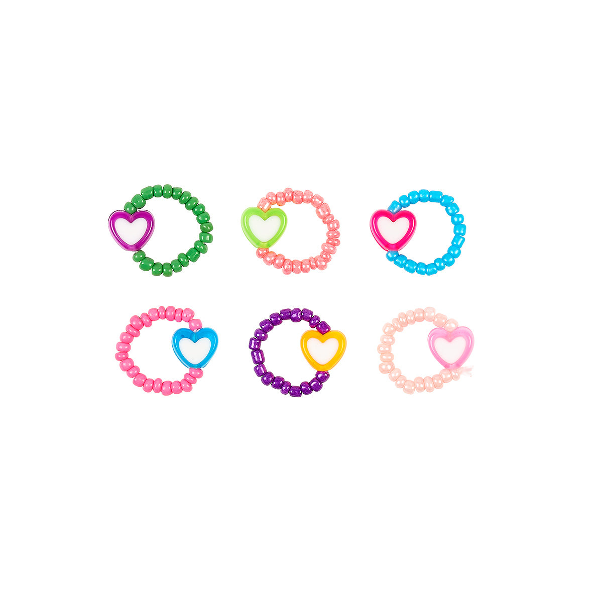 Giftpack Patrizia rings, 6 rings