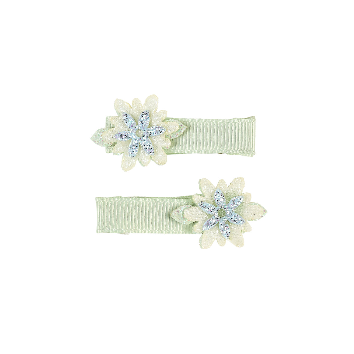 Hair claw Shea flower (2 pcs/card, 1 card)