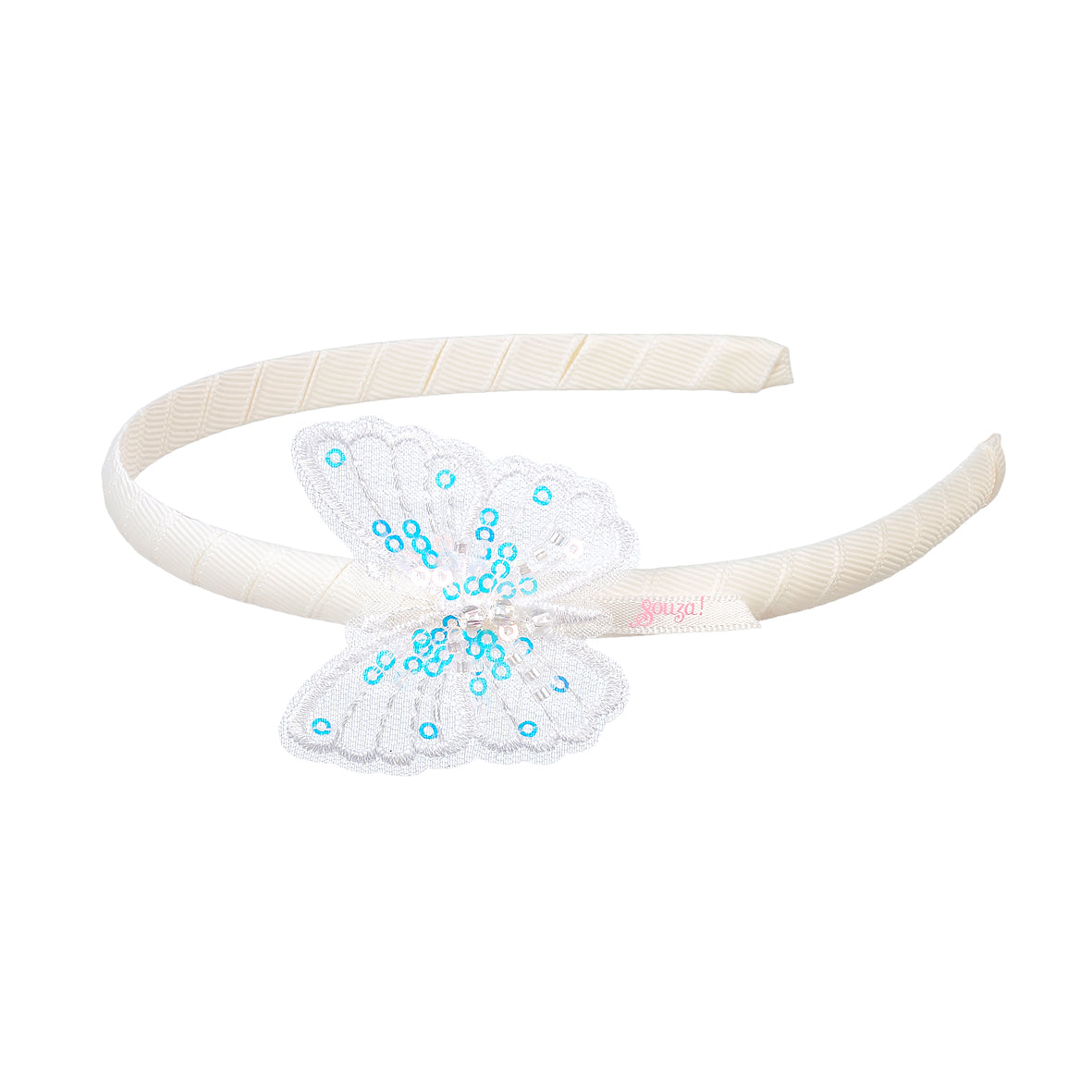 Tiara Belia butterfly white (1 pc)