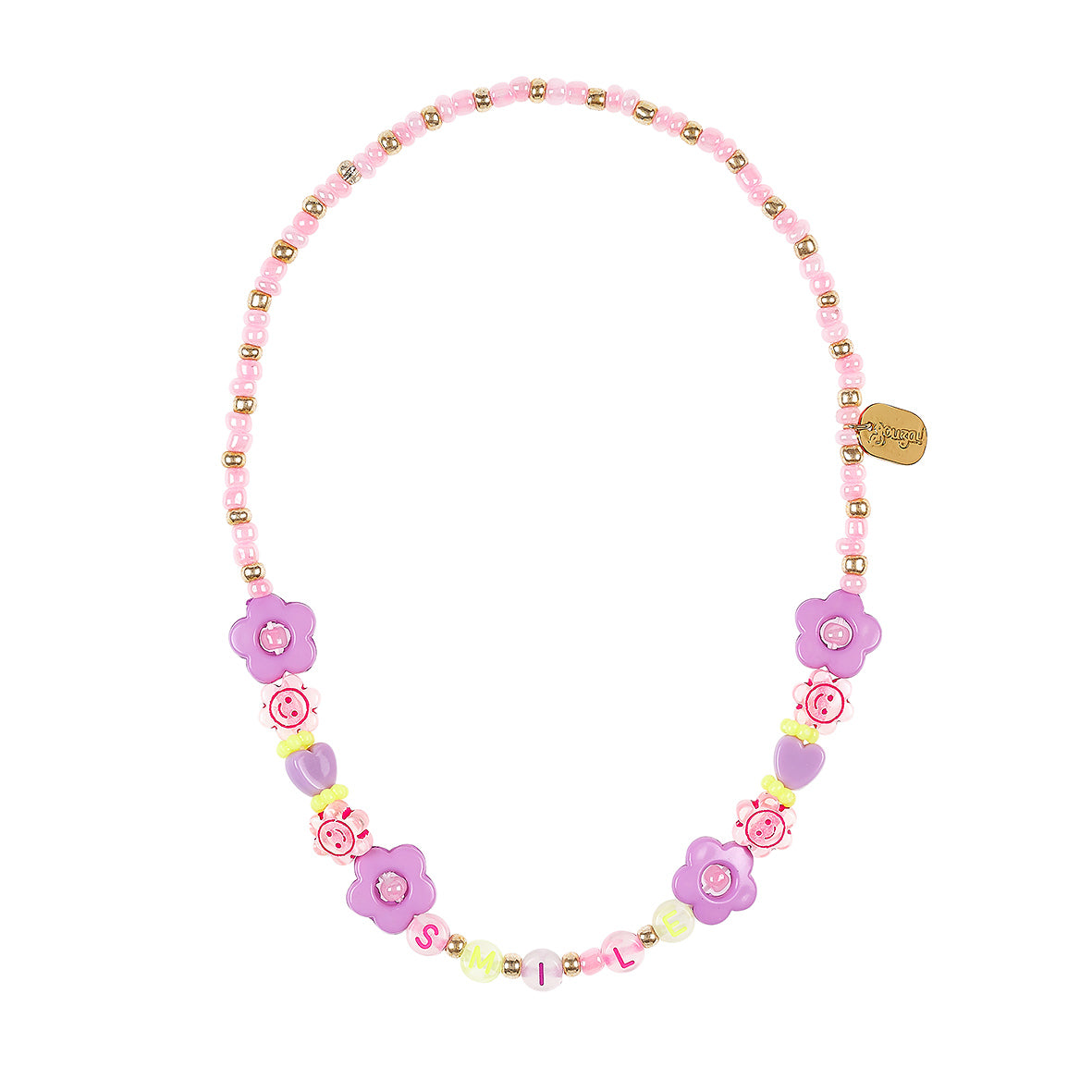 Necklace Tabitha pink (1 pc)