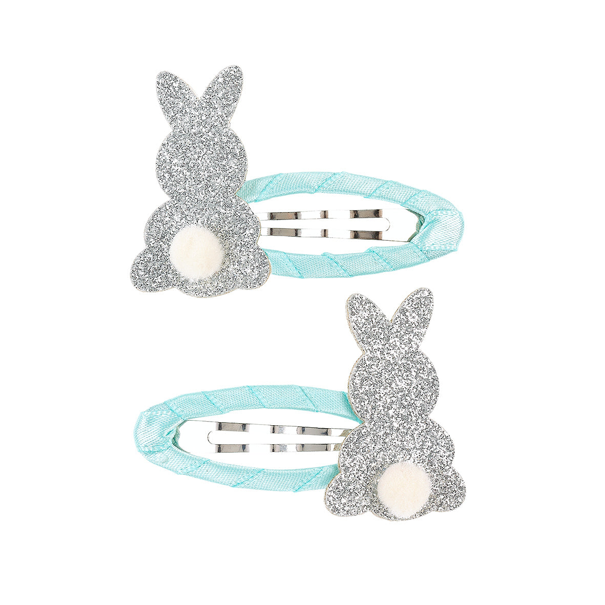 Hair clips Matisa rabbit (2 pcs/card, 1 card)