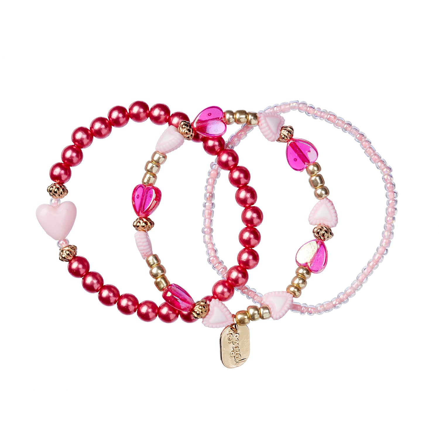 Bracelet Tara heart pink (1 pc)