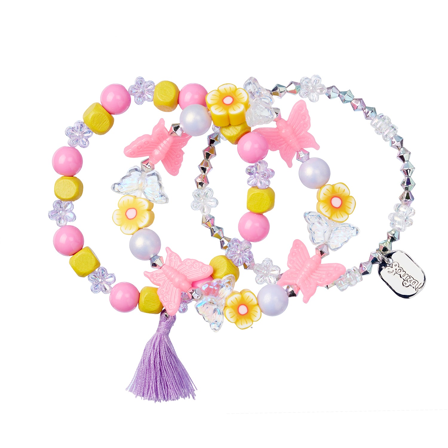 Bracelet Teddy butterfly (1 pc)