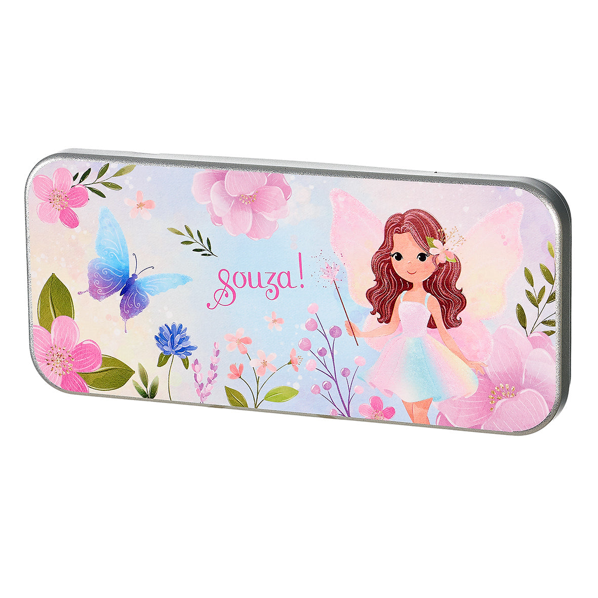 Make-up case with fairy design and floral elements by Souza!