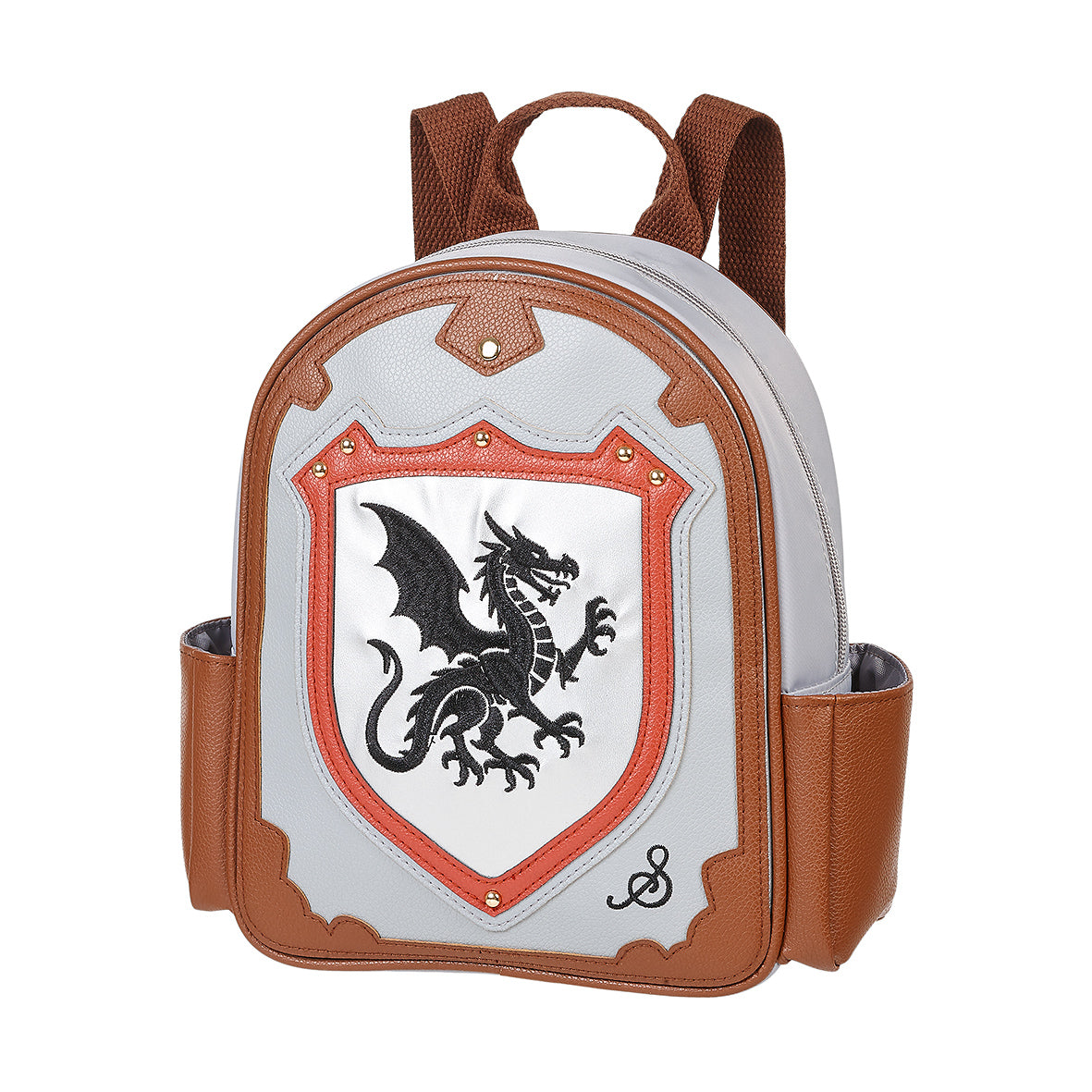 Backpack with dragon design by Souza!