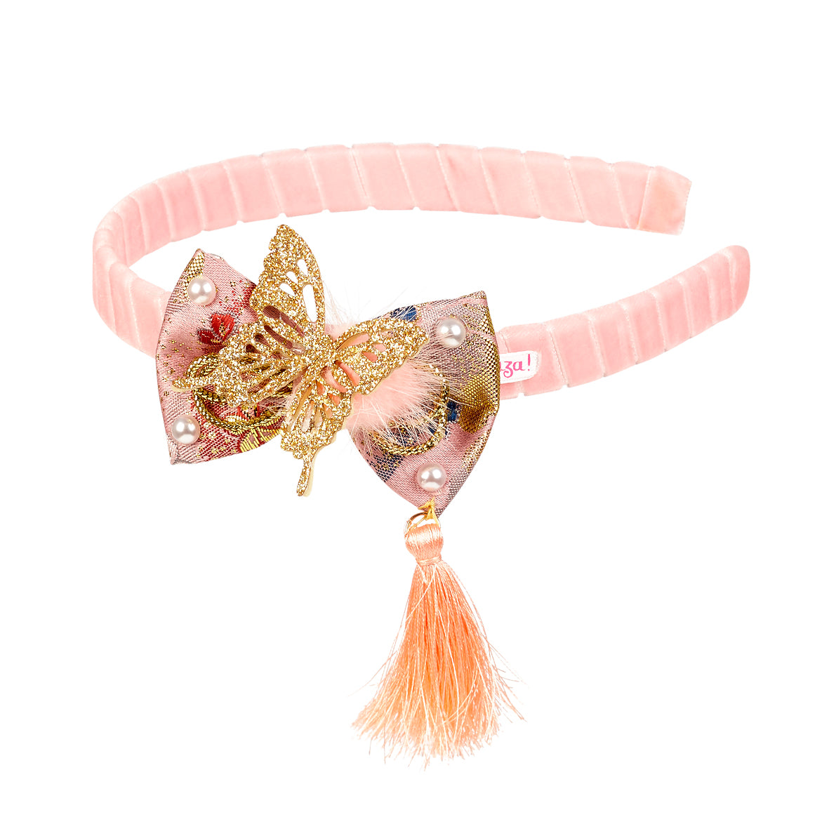 Tiara Micaela bow-butterfly