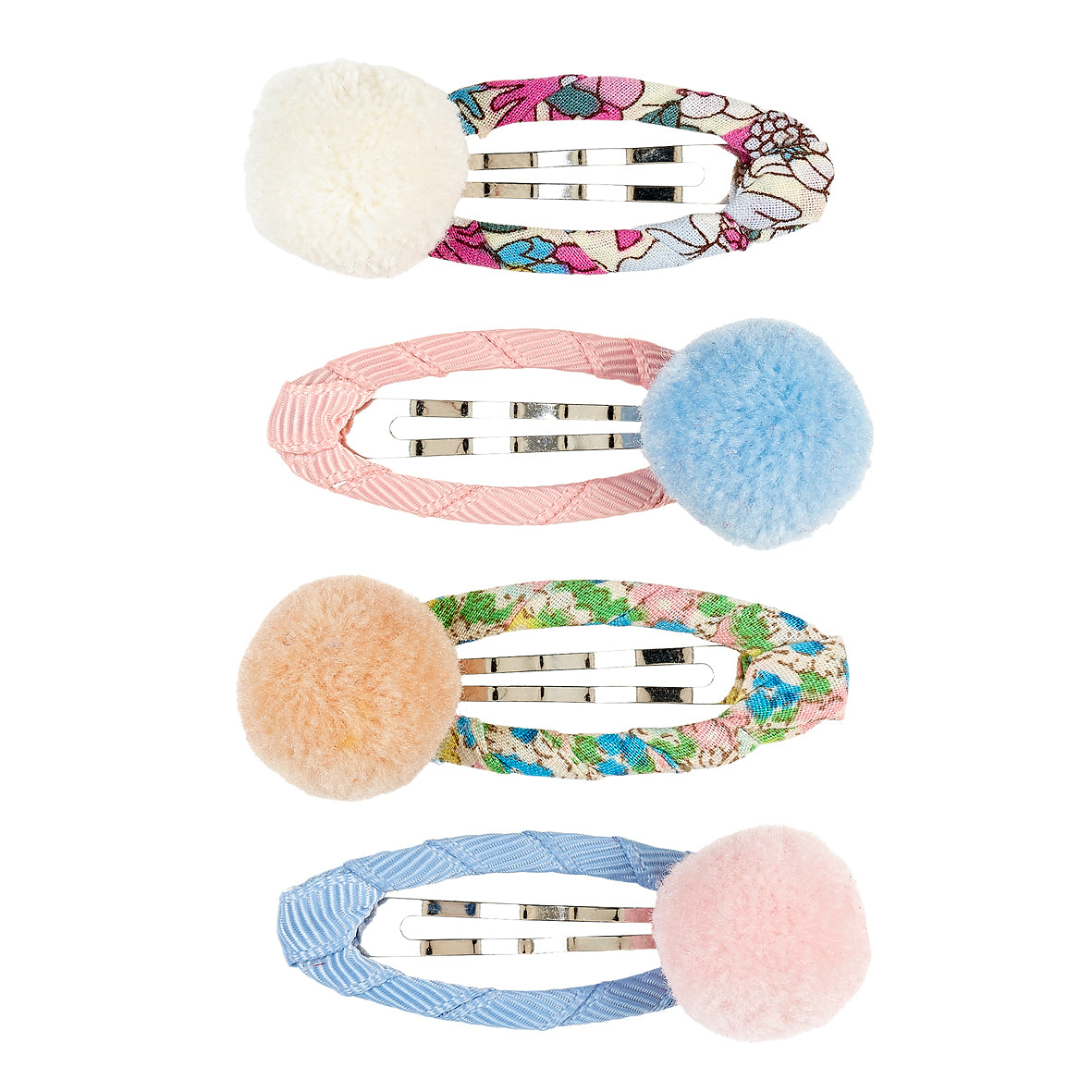 Hair clips Paige with blue