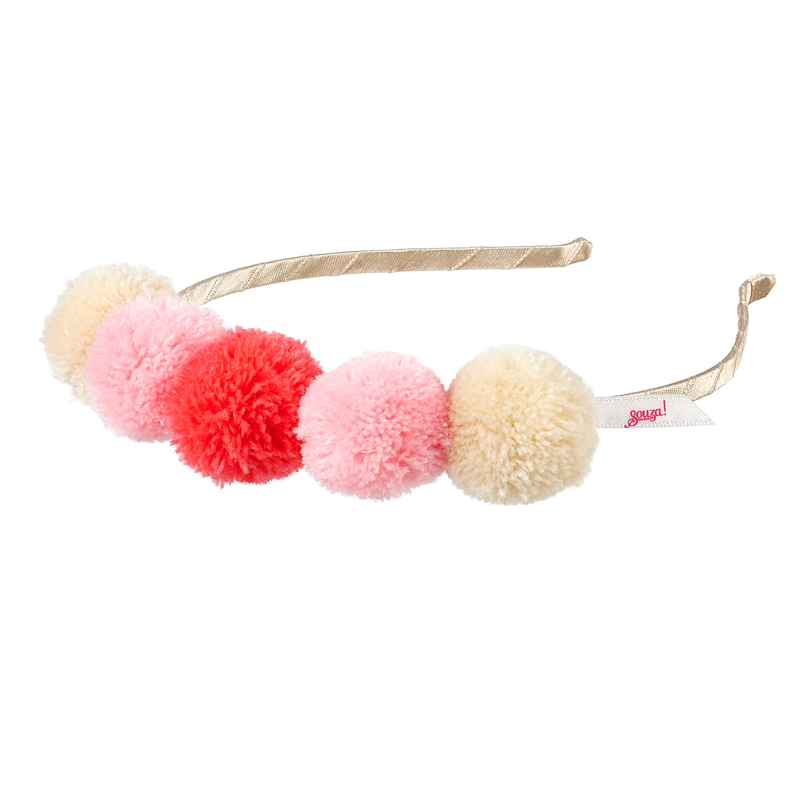 Tiara Rosa pompom multi