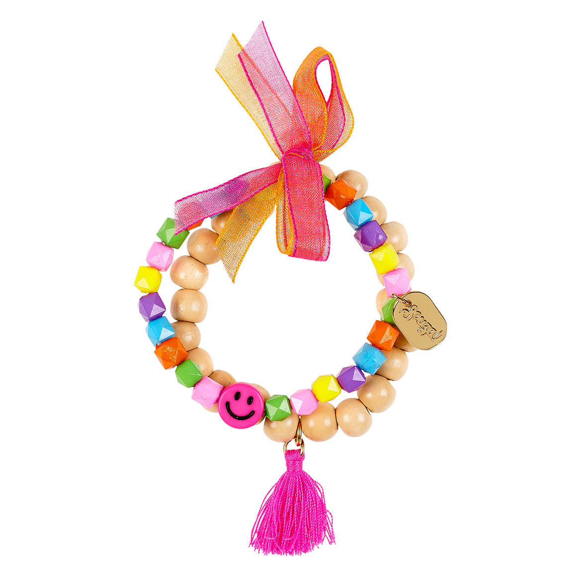 Bracelet Gigi smiley multi colour