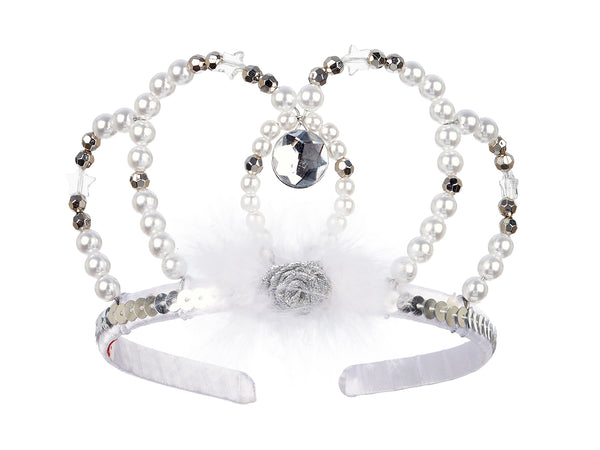 Crown Liberty, white beads
