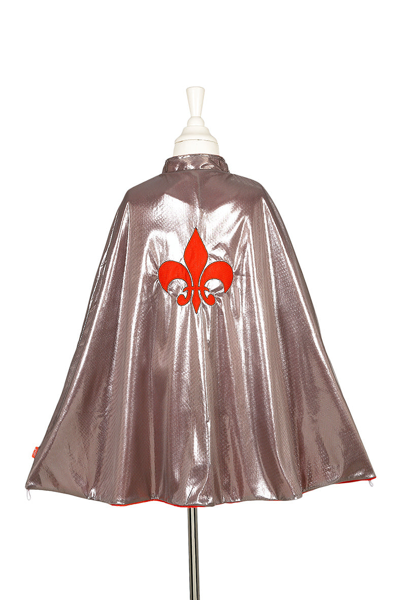 Knight - Red dragon reversible cape, 4-7 yrs, 104-122 cm (1 pc)