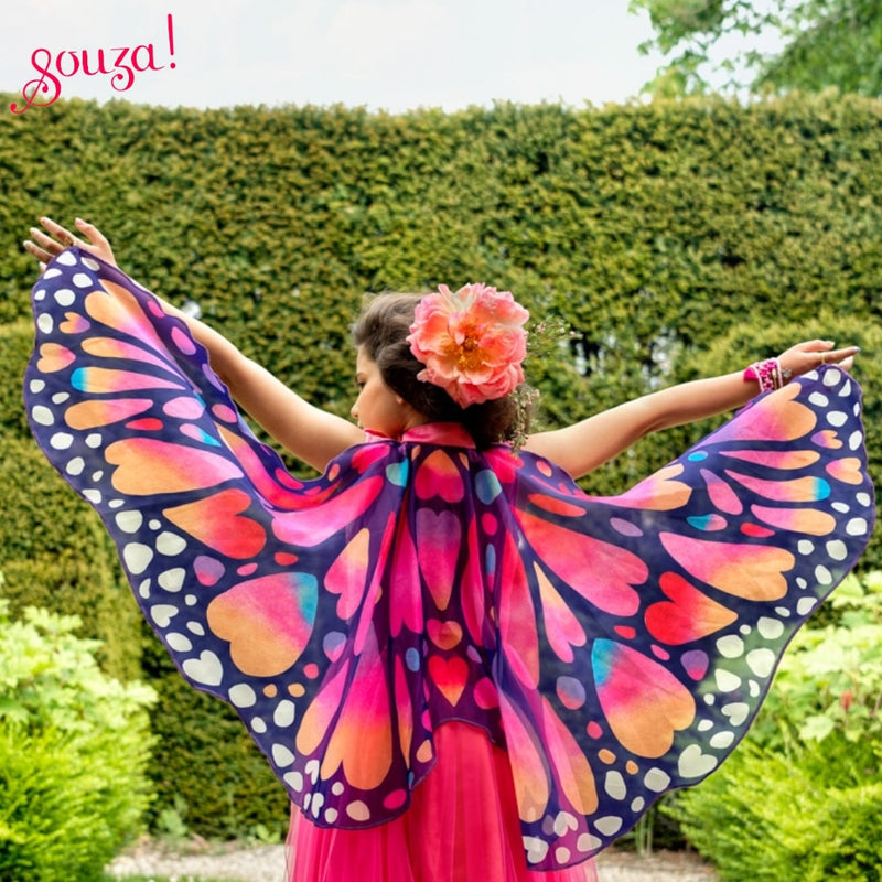 Papillon dress+ wings, 3-4 yrs, 98-104 cm (1 set)