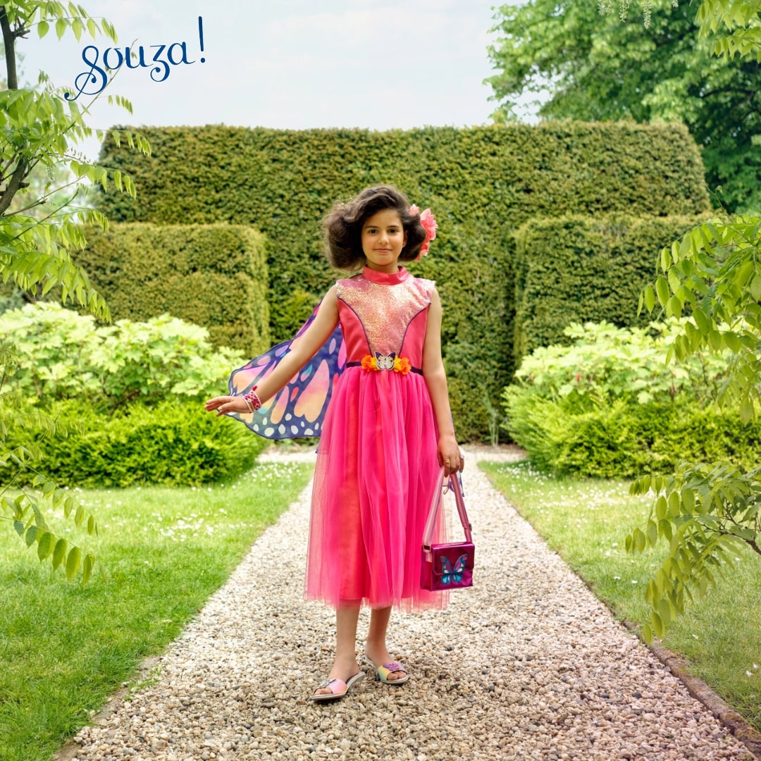 Papillon dress+ wings