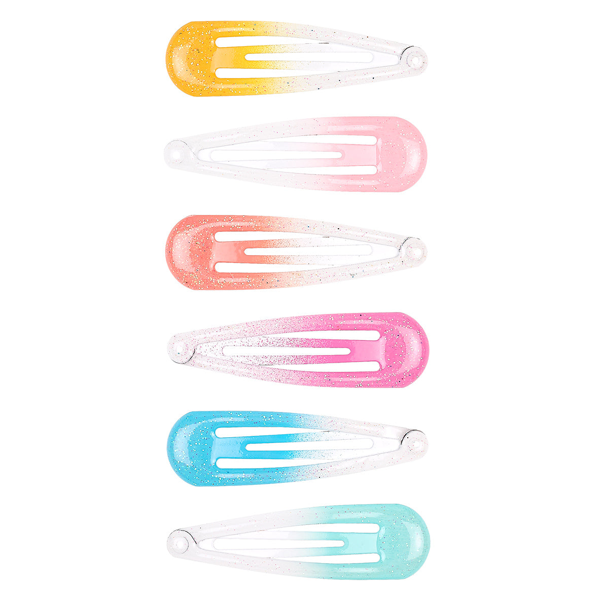 Hair clips Ageeth, 5 cm (6 pcs/card, 1 card)