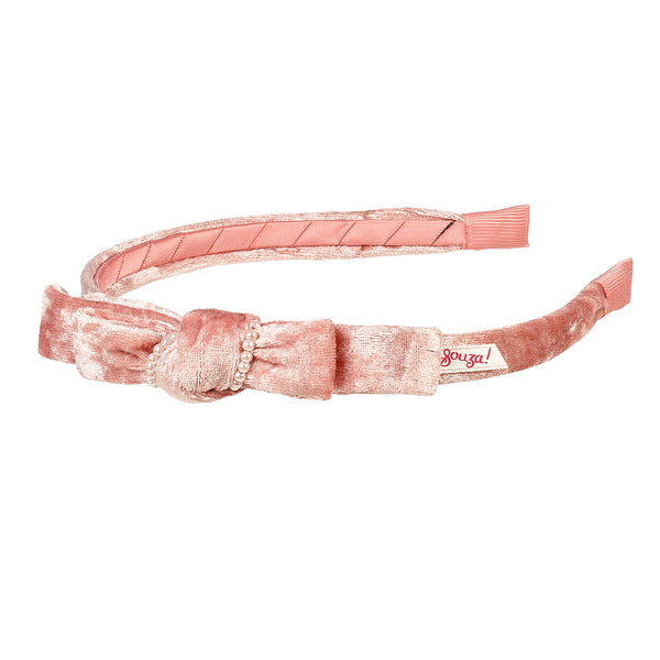 Tiara Ivon bow pink