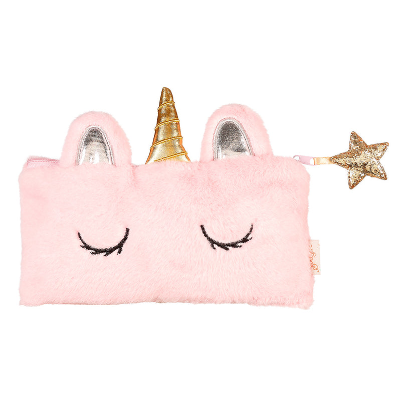 Pencil case Lette unicorn pink