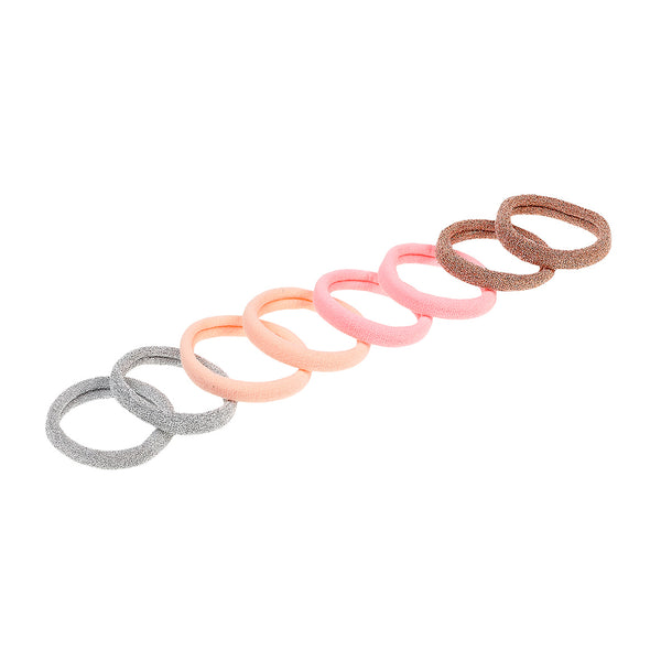 Hair elastics Elesta (8 pcs/card, 1 card)