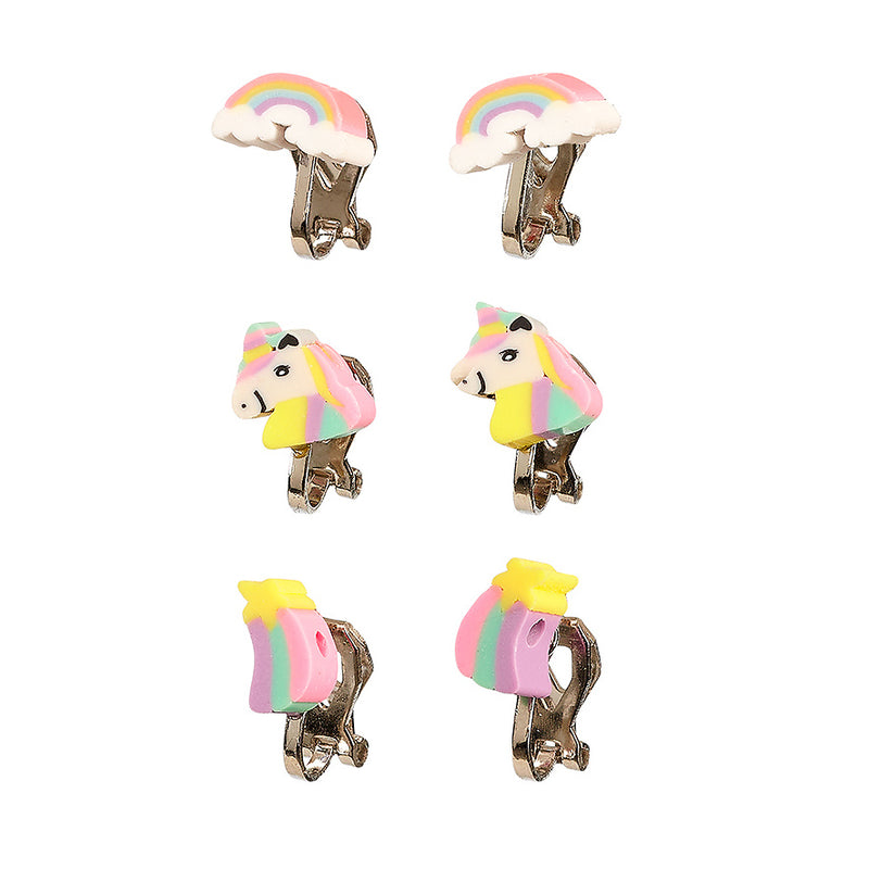 Ear clips Hera (3 pairs/card, 1 card) 