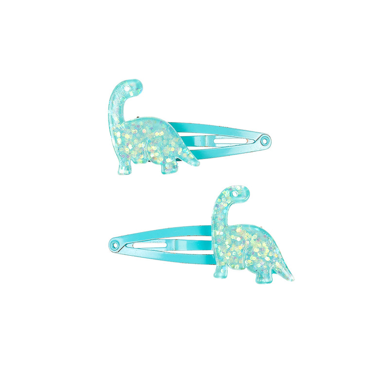 Hair clips Dino, 2 clips