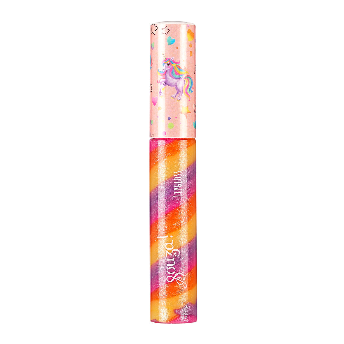 Lipgloss swirl unicorn (with display for 24 pcs, 1 pc)