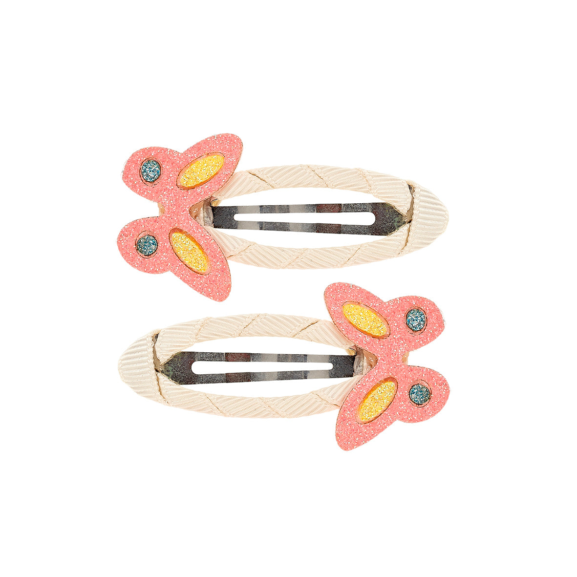 Hair clips Maecy butterfly (2 pcs/card, 1 card)