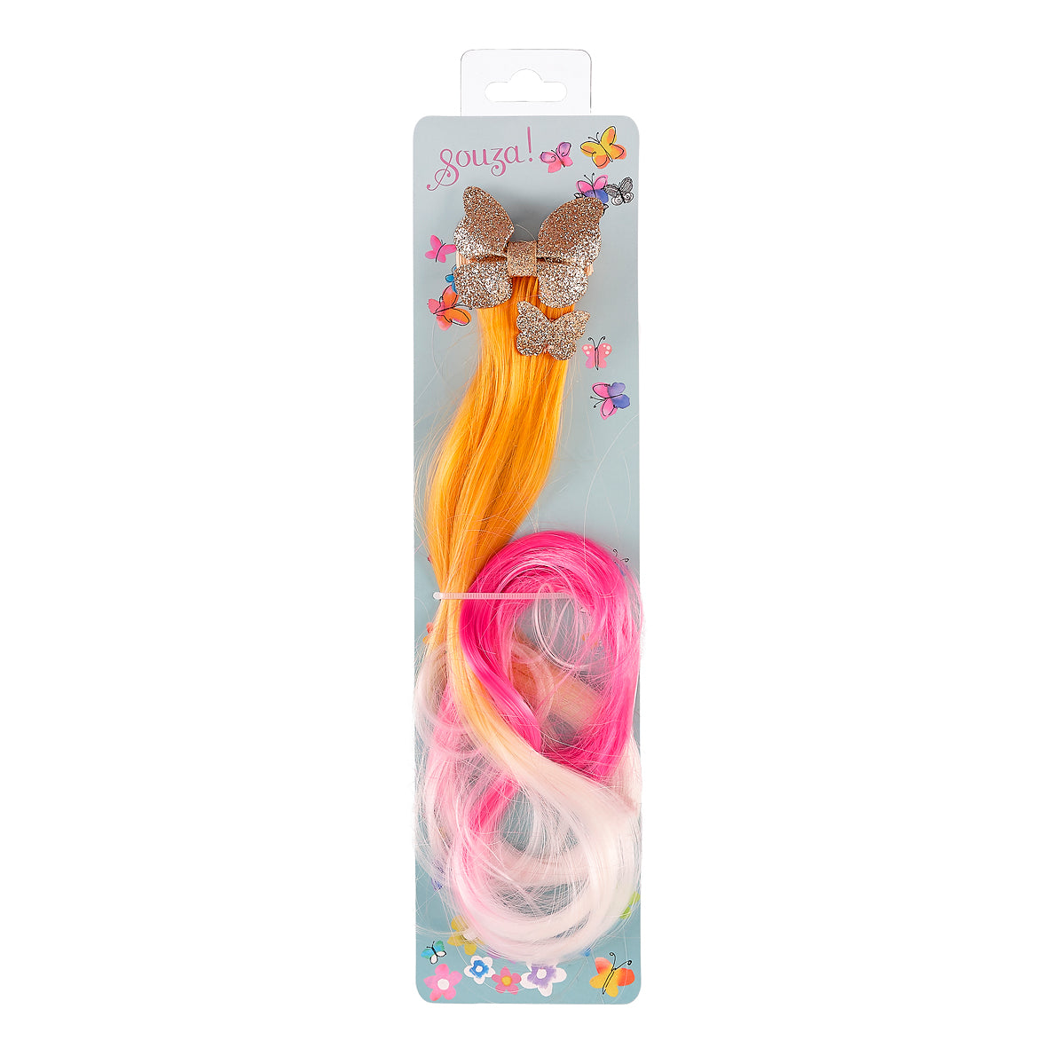 Hair claw Tamar butterfly (1 pc/card, 1 card)