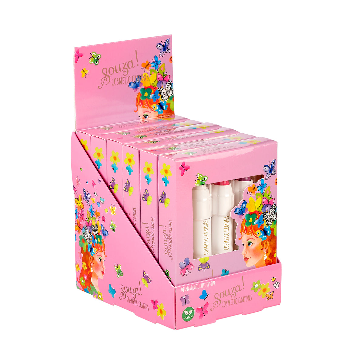 Cosmetic crayons (with display for 6 pcs, 1 pc)