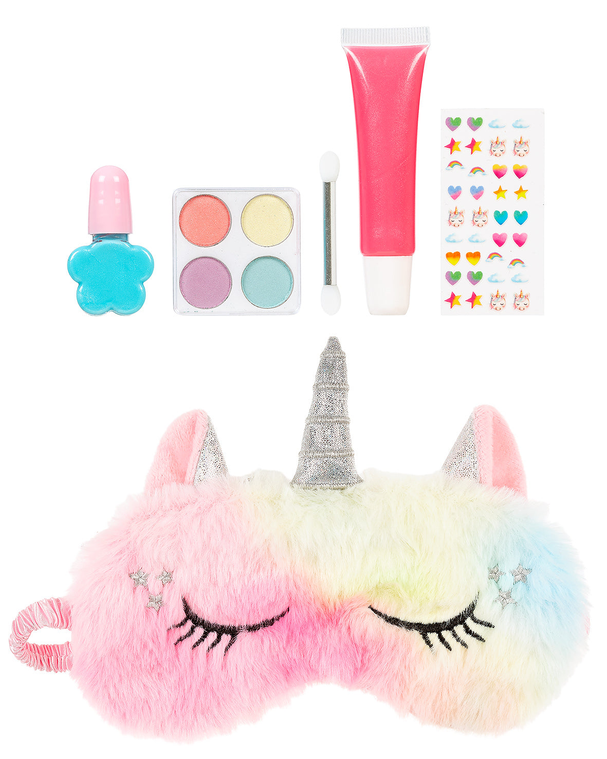 Unicorn make up + sleeping mask set (1 pc)