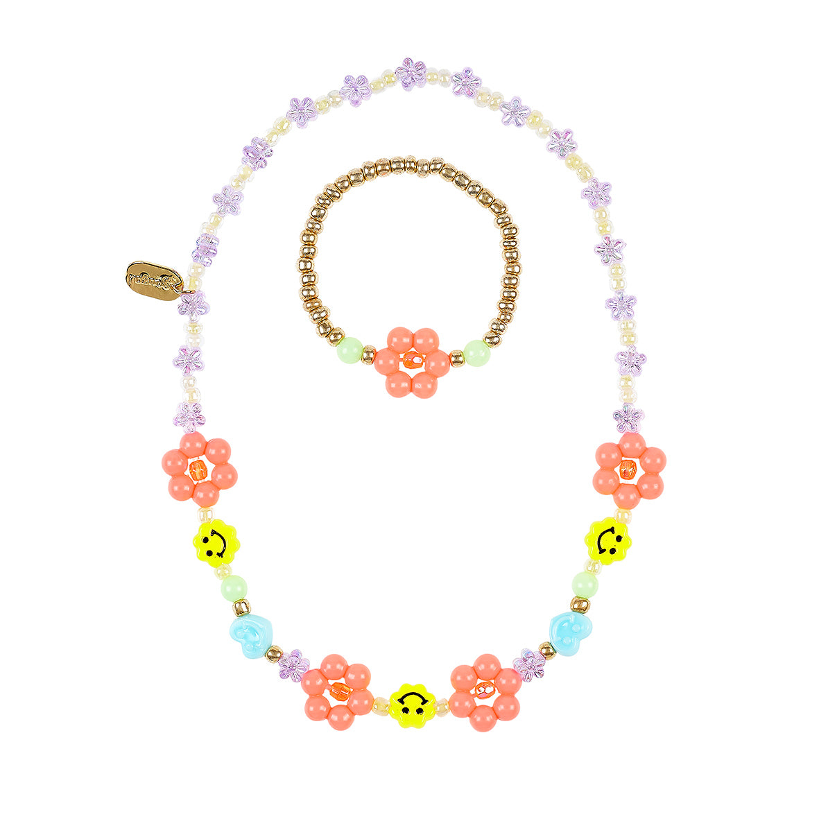 Necklace & bracelet set Nora (1 set)