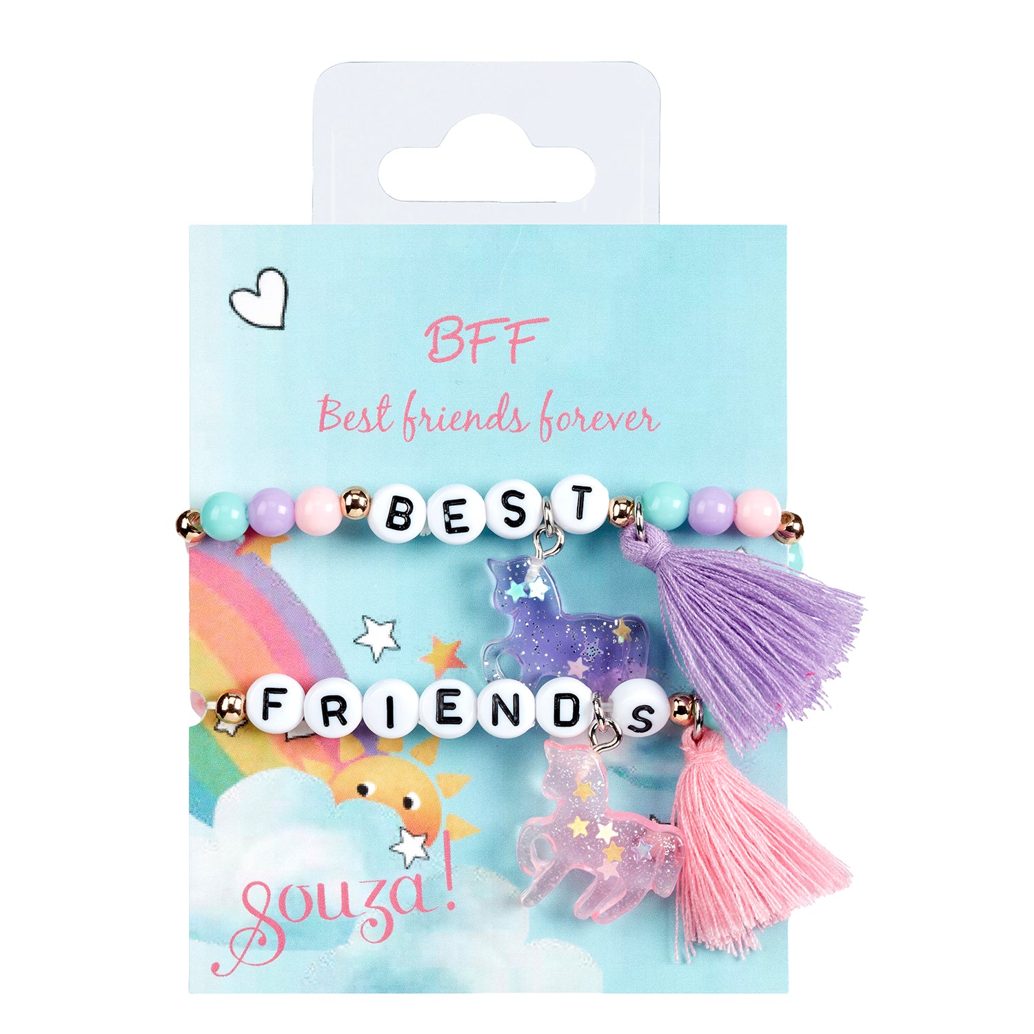 Bracelet BFF  (2 pcs/card, 1 card)