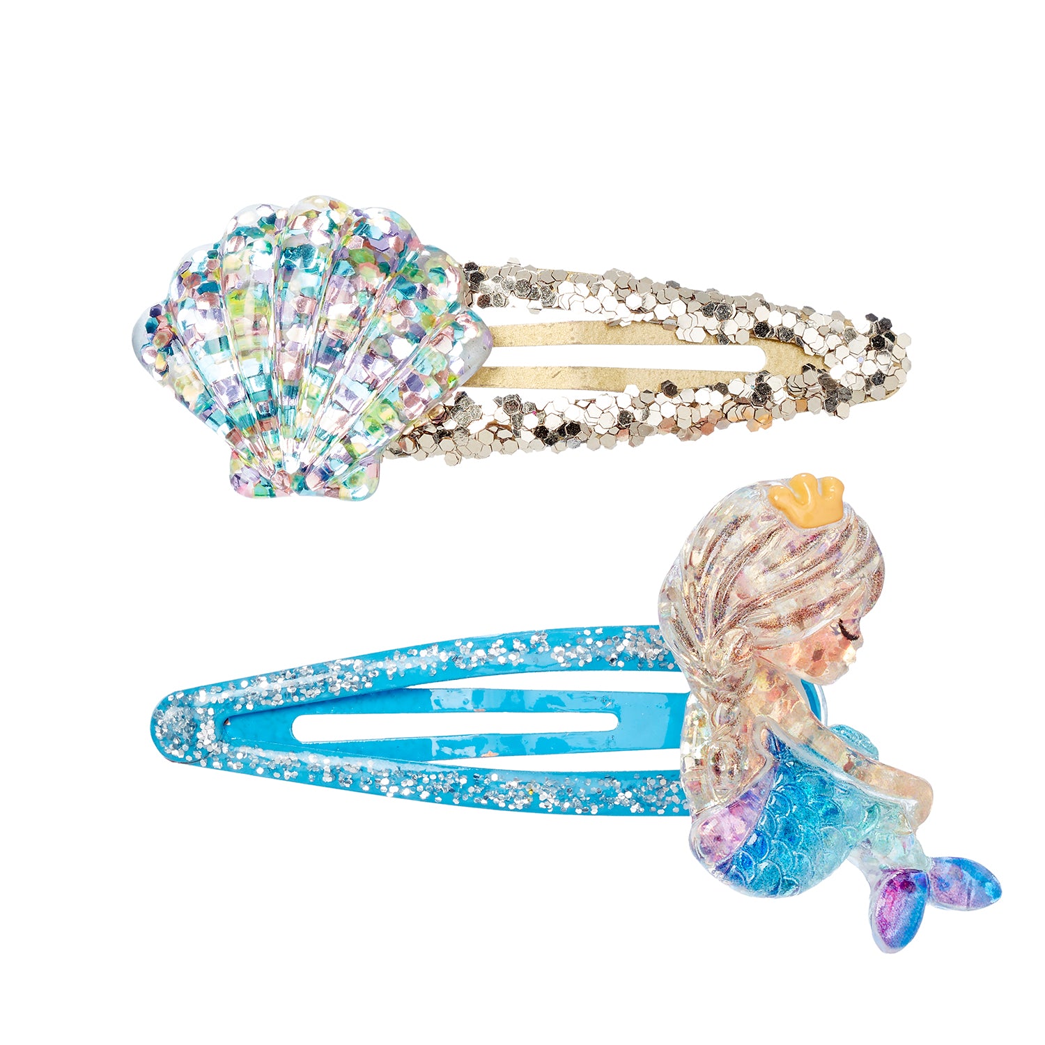 Hair clips Hea mermaid (2 pcs/card, 1 card)