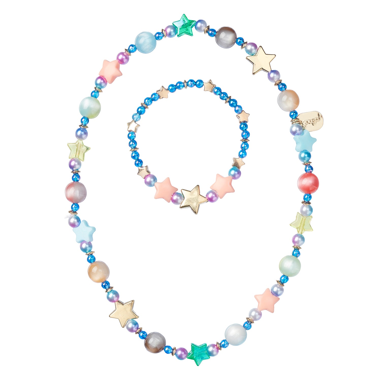 Necklace & bracelet set Susan star (1 set)