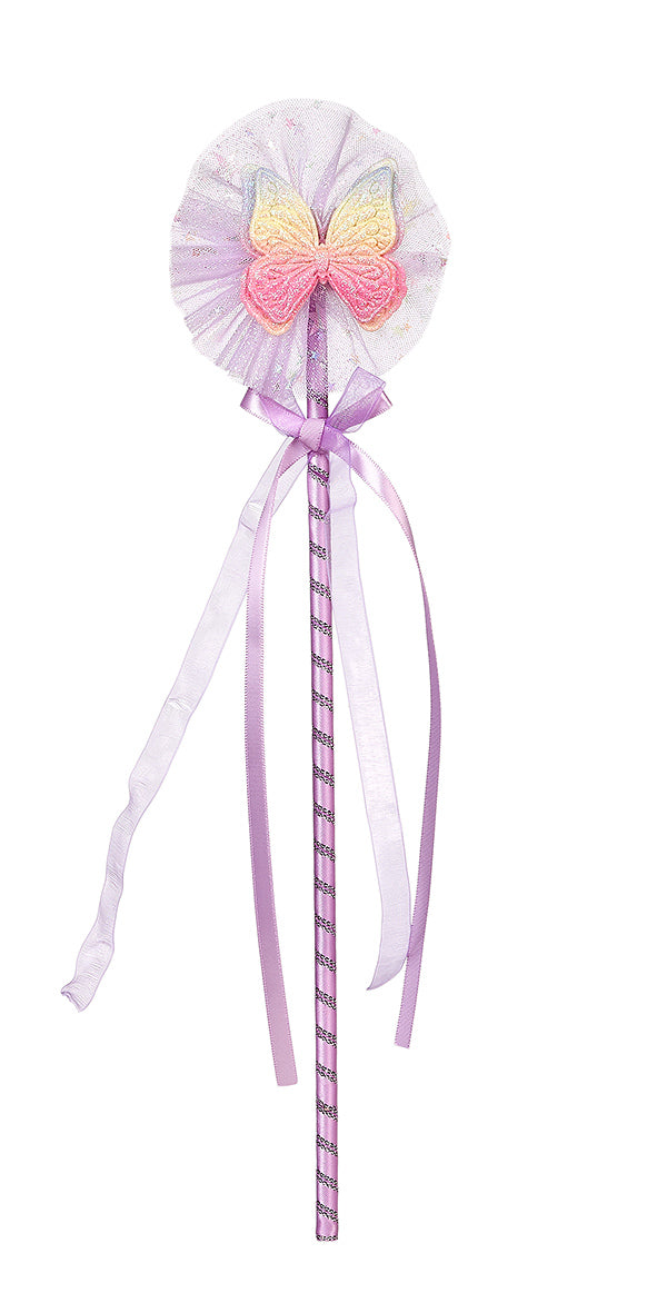 Decorative wand with a bow and ribbons on a white background by Souza!