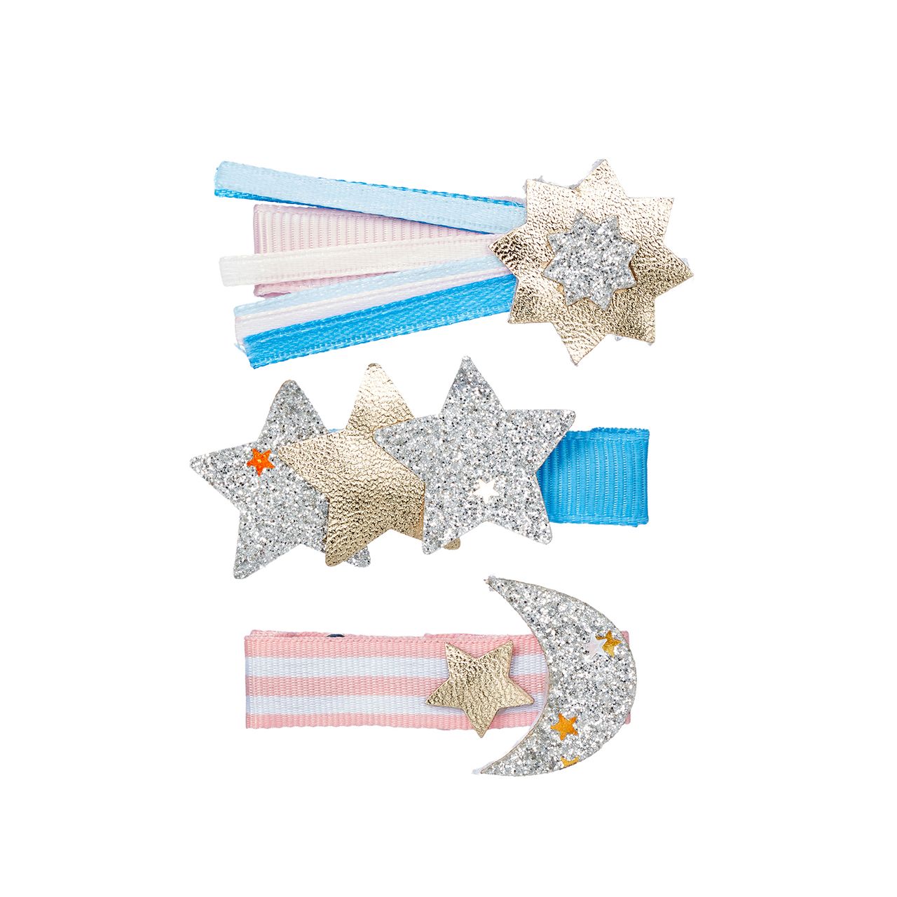 Hair claws Jolet (3 pcs/card, 1 card)