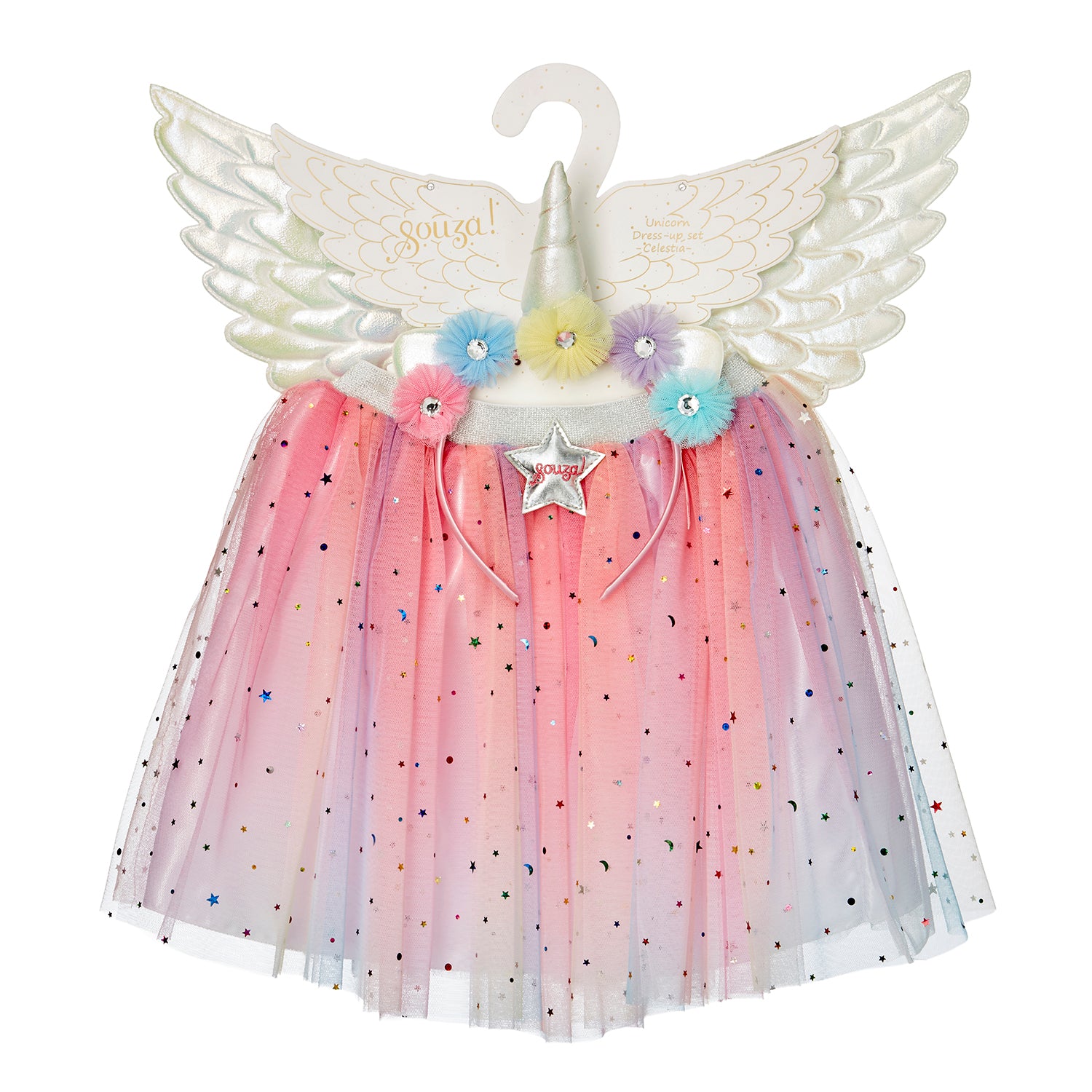 Celestia skirt + tiara + wings (1 set)