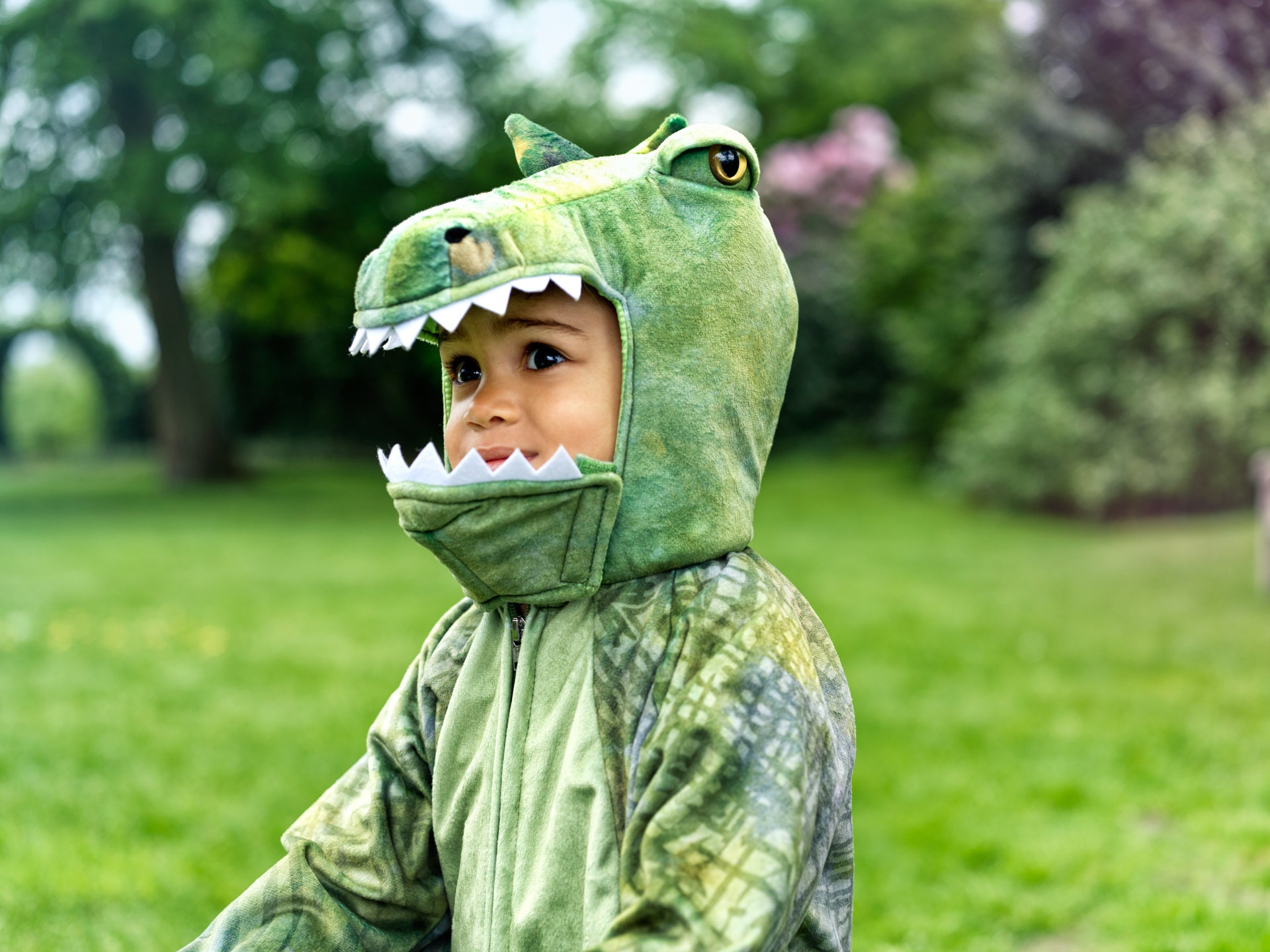 Red dragon cape, 4-7 yrs, 104-122 cm (1 pc)