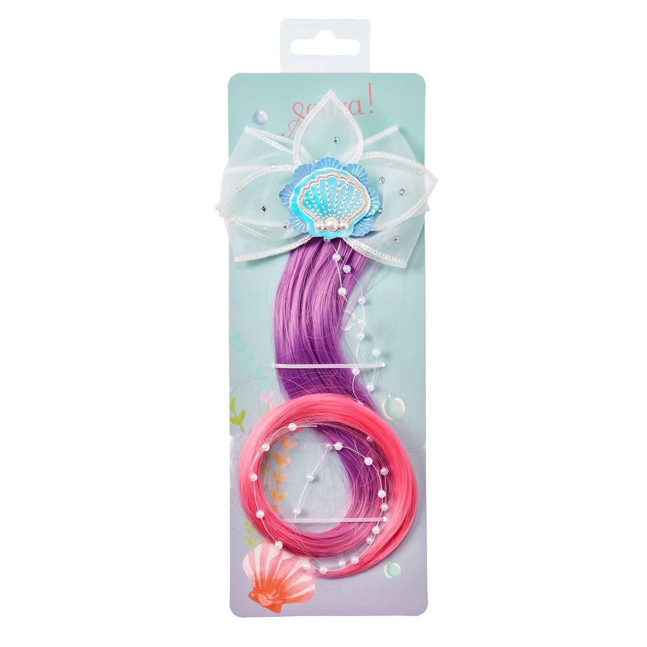 Hair claw Naiara pink-purple hair (1 pc)