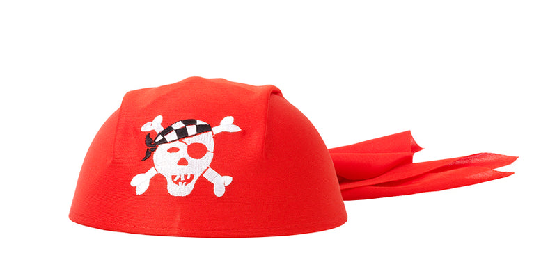 Pirate hat O'Mally, red