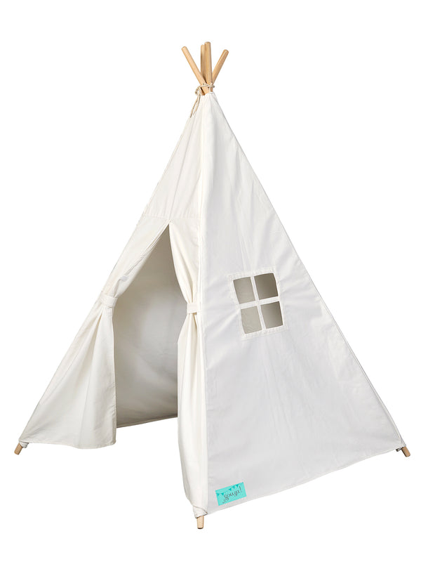 Tipi tent off white canvas