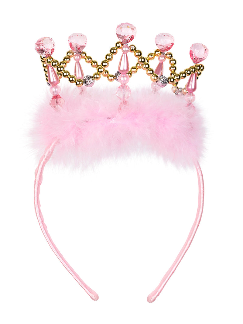 Crown Esmeralda, gold+pink