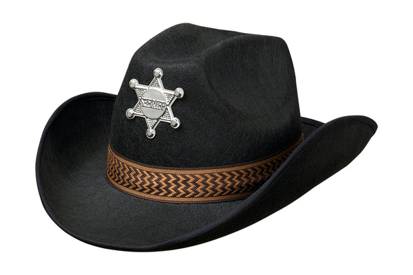 Hat Austin Cowboy, black, 3-7 yrs