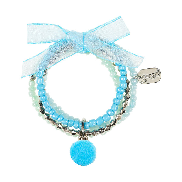 Bracelet Jolita light blue hart