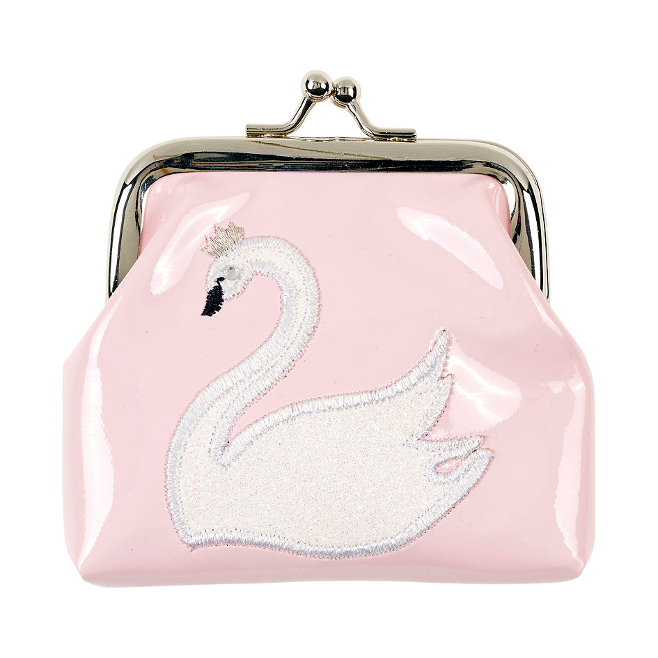 Wallet Swan, light pink