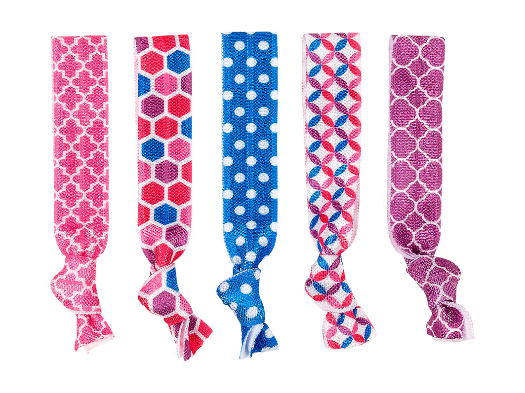 Hair elastics Bea (5 pcs/card)