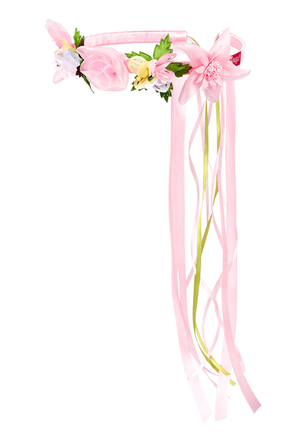 Tiara ribbon Maud, pink