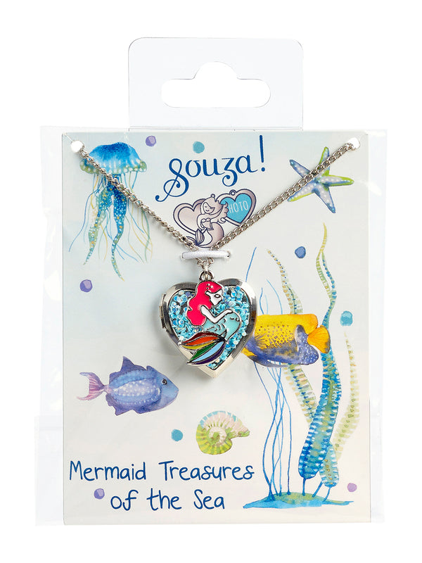 Giftpack necklace Marije, mermaid charms